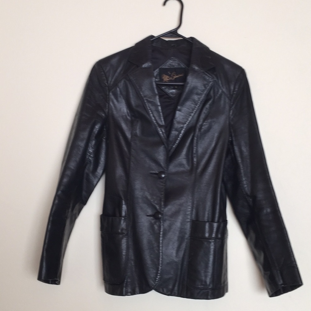 Leather jacket